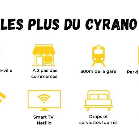 Le Cyrano De Bergerac Apartment Bagian luar foto